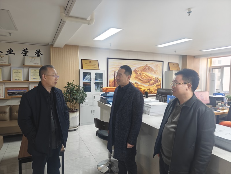 慶陽市總工會領(lǐng)導(dǎo)蒞臨信合與恒達(dá)公司參觀指導(dǎo)，共謀企業(yè)發(fā)展新篇章